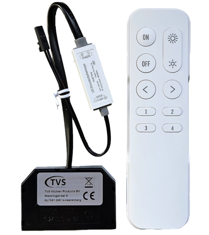 Indux Solin Keuken Opbouw Multi Tone LED Set 2 Spots x 3.6 W Zwart 1208972344