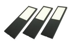 Indux Solin Keuken Opbouw Multi Tone LED Set 3 Spots x 3.6 W Zwart 1208972345