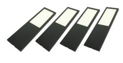 Indux Solin Keuken Opbouw Multi Tone LED Set 4 Spots x 3.6 W Zwart 1208972346