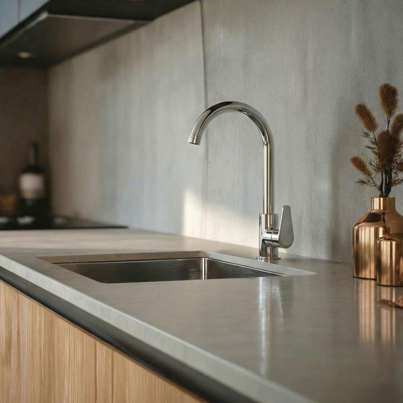 Aquanello Casa Chroom Eenhendel Keukenmengkraan CR-1201-CS