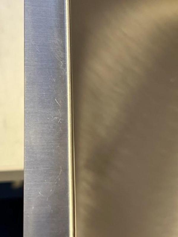 OUTLET Licht bekrast! Pure.Sink Prestige RVS spoelbak 34x40 cm 10mm radius onderbouw, vlakbouw en opbouw 1208972435