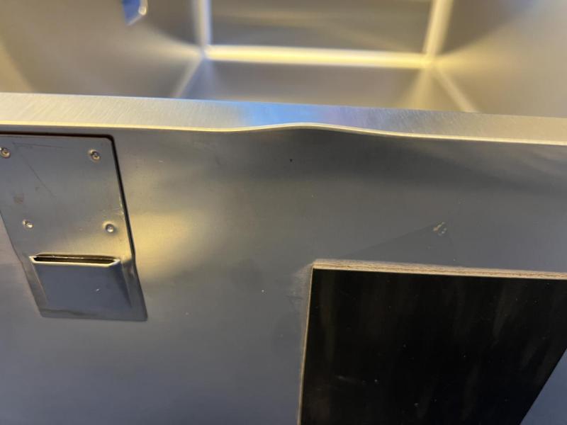 OUTLET Beschadigd Pure.Sink Exclusivo grote RVS spoelbak 70x40 cm 10mm radius onderbouw, vlakinbouw en opbouw 1208972436