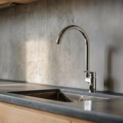 Aquanello Casa Keukenmengkraan Chroom met Bovenhendel CR-1202-CS