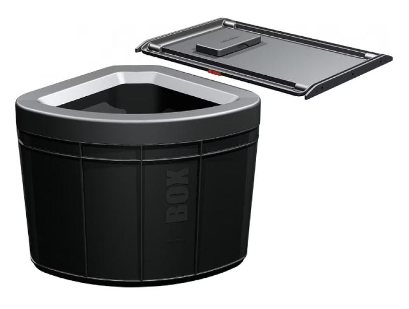 Franke Sorter Solo 45 draaibaar afvalsysteem aan deur 40 liter met koolstoffilter 1210307565