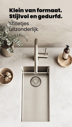 Pure.Sink combineert stijl, functionaliteit en innovatie.